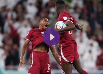 قطر تسجل هدفاً لأول مرة في تاريخها ضمن كأس العالم FIFA قطر 2022™