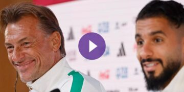 وقائع المؤتمر الصحفي لمنتخب السعودية قبل مواجهة بولندا