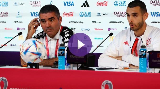 وقائع المؤتمر الصحفي لمنتخب تونس قبل مواجهة أستراليا