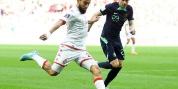 المنتخب الأسترالي يقتنص الثلاث نقاط من نسور قرطاج