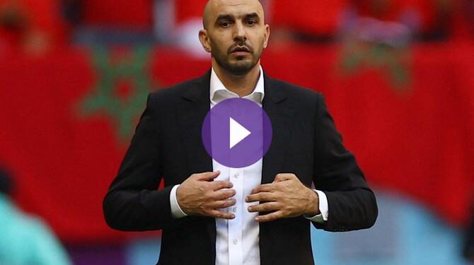 وليد الركراكي: علينا التفوق على أنفسنا أمام بلجيكا