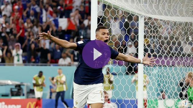 مبابي يقود فرنسا للفوز على الدنمارك والعبور إلى ثمن نهائي كأس العالم FIFA قطر 2022™