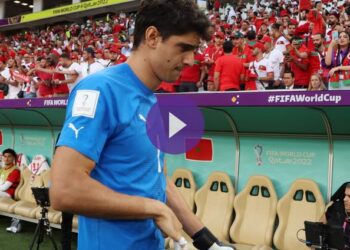 بونو غادر مباراة المغرب وبلجيكا قبل صافرة البداية