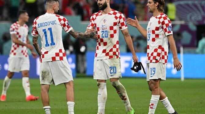 لاعبو كرواتيا يعربون عن سعادتهم بالفوز على كندا