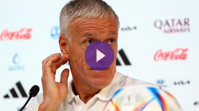 وقائع المؤتمر الصحفي لمدرب المنتخب الفرنسي ديدييه ديشان قبل مواجهة المنتخب التونسي