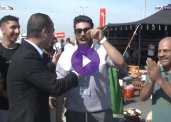 الجماهير السعودية تتوافد عبر منفذ أبو سمرة الحدودي