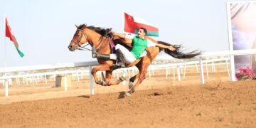 سباق كأس العيد الوطني الـ / 52 / المجيد للخيل بمضمار الرحبة