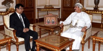 وزير المكتب السًُلطاني يستقبل سفير ي السعودية و بنجلاديش