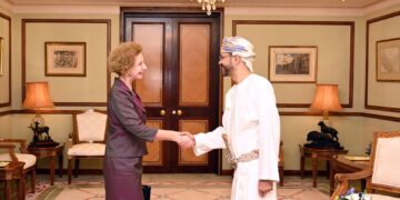 وزير الخارجية يستقبل سفيري المملكة المتحدة والبرازيل المعتمدَين لدى سلطنة عُمان