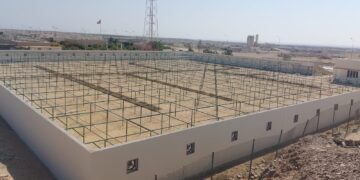 انجاز نسبة 90% من الأعمال الانشائية بمشتل المنطقة الاقتصادية الخاصة بالدقم