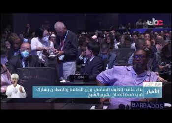 بناء على التكليف السامي وزير الطاقة والمعادن يشارك في قمة المناخِ بشرم الشيخ