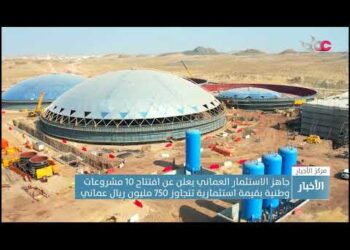 جهاز الاستثمار العماني يعلن افتتاح 10 مشروعات وطنية باستثمارات تتجاوز 750 مليون ريال عماني