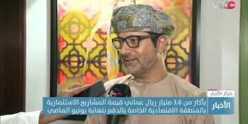 بأكثر من 3.6 مليار ريال عماني قيمة المشاريع الاستثمارية بالمنطقة الاقتصادية الخاصة بالدقم
