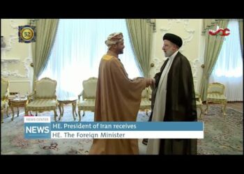 HE. President of Iran receives HE. The Foreign Minister