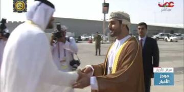 سمو سيد ذي يزن بن هيثم آل سعيد يصل إلى دولة قطر الشقيقة لحضور حفل افتتاح بطولة #كأس_العالم_قطر_2022.