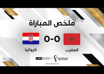 قمة المغرب وكرواتيا تنتهي على وقع التعادل السلبي