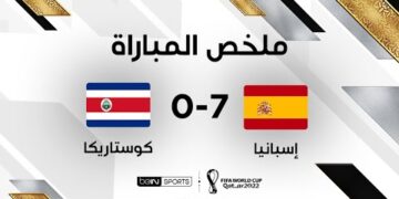 ملخص مباراة إسبانيا وكوستاريكا | إسبانيا تقسو على كوستاريكا بسباعية نظيفة