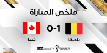 ملخص مباراة بلجيكا وكندا | بلجيكــا تتــفوّق على كــنـــدا المتألقـــة