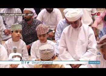 شعائر صلاة الجمعة من جامع السلطان قابوس بـ #صحار