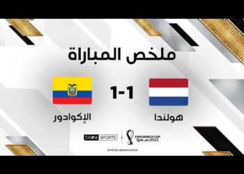 ملخص مباراة هولندا والإكوادور – التعادل الإيجابي يحسم مواجهة هولندا والإكوادور