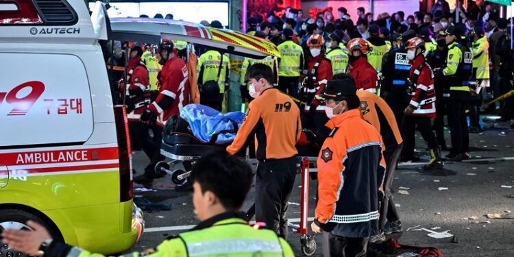 ارتفاع عدد ضحايا حادث التدافع في كوريا الجنوبية إلى 158 شخصًا 1 ارتفاع عدد ضحايا حادث التدافع في كوريا الجنوبية إلى 158 شخصًا