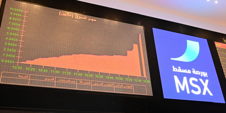 انخفاض مؤشر بورصة مسقط بنسبة 0.25 بالمائة