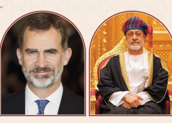 جلالة السُّلطان المعظم يتلقّى برقية شكر من ملك أسبانيا