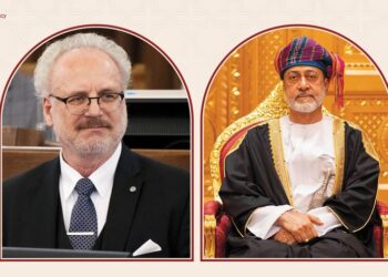 جلالةُ السُّلطان يهنئ رئيس جمهورية لاتفيا