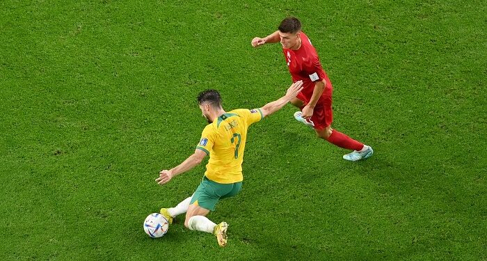 FIFA WC: Australia march into round of 16 for first time since 2006, beat Denmark 1-0 1 FIFA WC: Australia march into round of 16 for first time since 2006, beat Denmark 1-0