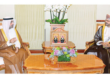 Sayyid Badr receives Secretary General of GCC
