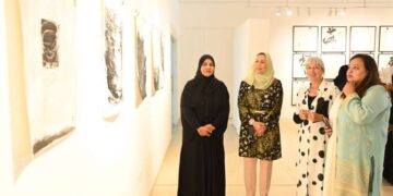Calligraphic  Art Exhibition  ‘Karma’ opened