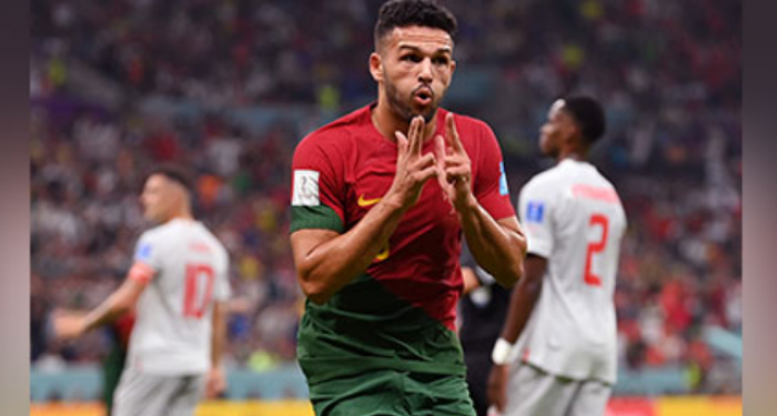 FIFA WC: Ramos hat-trick sends Portugal into QFs after 6-1 win over Switzerland 1 FIFA WC: Ramos hat-trick sends Portugal into QFs after 6-1 win over Switzerland