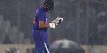 Bangladesh survive Rohit scare to defeat India by five runs, clinch ODI series