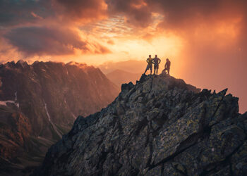 Breathtaking mountains of Oman