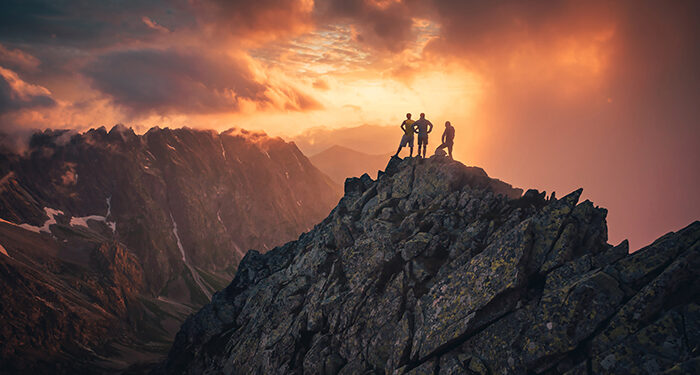 Breathtaking mountains of Oman
