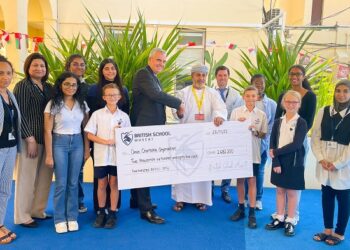 British School in Muscat donates over OMR 2,000 to flood-hit Pakistan