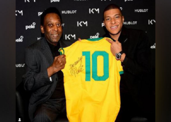 Happy to see you breaking another one of my records in FIFA WC: Pele to Kylian Mbappe