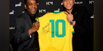 Happy to see you breaking another one of my records in FIFA WC: Pele to Kylian Mbappe