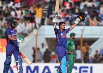 Ishan Kishan becomes fastest double centurion in ODIs with 210-run knock against Bangladesh