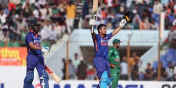 Ishan Kishan becomes fastest double centurion in ODIs with 210-run knock against Bangladesh