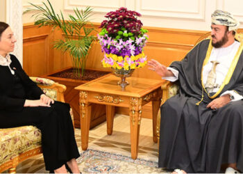 On behalf of HM, Sayyid Asa’ad receives Turkish Ambassador