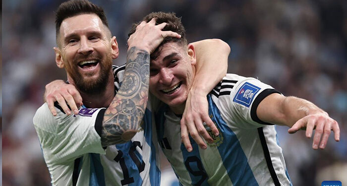 Messi praises Argentina coaching staff after reaching World Cup final
