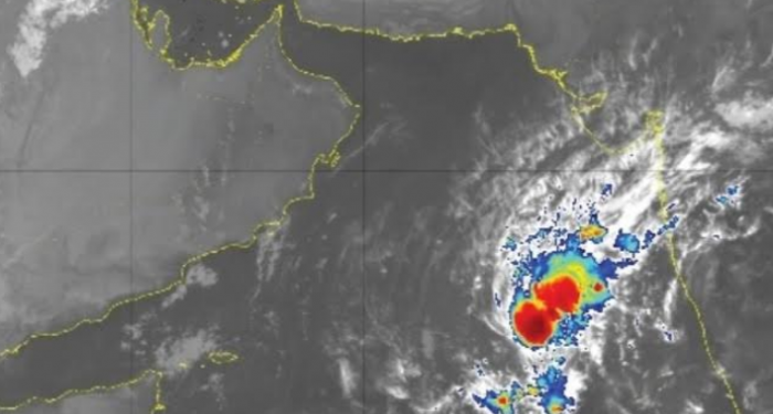 Tropical condition in the Arabian Sea develops into a deep tropical depression 1 Tropical condition in the Arabian Sea develops into a deep tropical depression