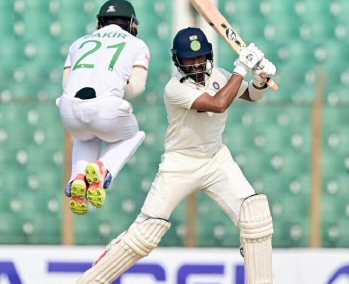India set 513-run target for Bangladesh in second Test; Gill, Pujara score tons