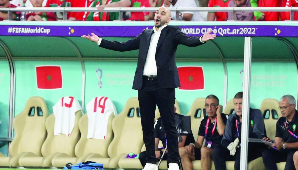 الركراكي: حققنا انجازا رائعا .. لم لا نحلم بالفوز بكأس العالم ! 1 الركراكي: حققنا انجازا رائعا .. لم لا نحلم بالفوز بكأس العالم !