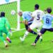 Suarez heroics not enough as Uruguay exit 8 Suarez heroics not enough as Uruguay exit