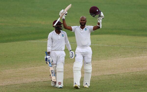 West Indies' Brathwaite hits ton after Labuschagne feat