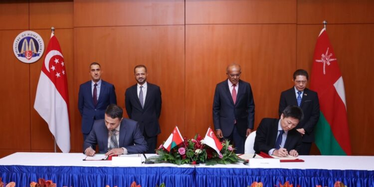 سلطنة عُمان وسنغافورة تتفقان على رفع مستوى التمثيل الدبلوماسي 1 سلطنة عُمان وسنغافورة تتفقان على رفع مستوى التمثيل الدبلوماسي