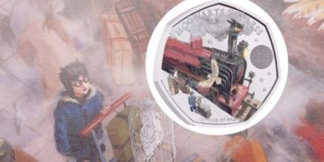 Harry Potter themed coin featuring the Hogwarts Express is launched
