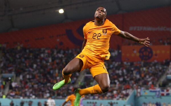 Dutch flier Dumfries dazzles ahead of Argentina showdown 1 Dutch flier Dumfries dazzles ahead of Argentina showdown